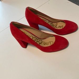 Sam Edelman Red Heels